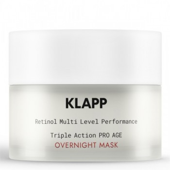 Klapp Retinol Multi Level Performance Triple Action Pro Age Overnight Mask (Ночная маска), 50 мл.