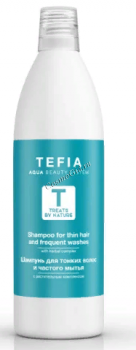 Tefia Treats by Nature (Шампунь для тонких волос и частого мытья с растительным комплексом), 1000 мл