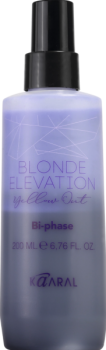 Kaaral Blonde Elevation Yellow Out Bi-Phase Conditioner (Антижелтый двухфазный кондиционер для волос), 200 мл