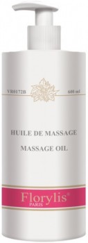 Florylis Huile de massage (Массажное масло с экстрактом миндаля, маслом арганы и иланг-иланга), 600 мл