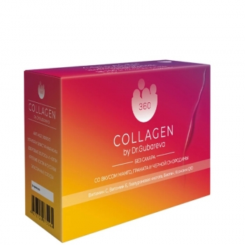 360 Collagen Pomegranate (Коллаген пептидный желе в стиках)