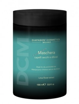 Lisap DCM Mask for Dry and Brittle Hair (Восстанавливающая маска для сухих истощенных волос с экстрактом цветов лотоса)