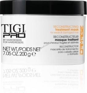 Tigi Pro Reconstructing treatment mask (Восстанавливающая маска для поврежденных волос "Восстановление"), 200 мл.