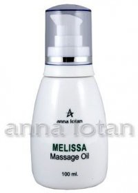 Anna Lotan Massage oil Melissa (Масло массажное "Мелиссовое"), 100 мл.