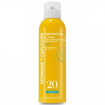 Germaine de Capuccini TimExpert Sun Oil Bronze Express Suntan Oil SPF20 (Масло для экспресс-загара тела), 200 мл