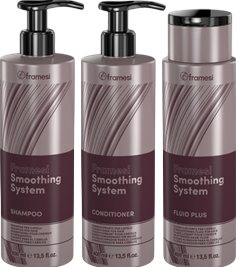 Framesi Smoothing System Salon (Набор системы для разглаживания волос), 3 шт x 400 мл