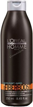 L’Oreal Professionnel Homme Fiberboost (Уплотняющий шампунь Файбербуст), 250 мл.