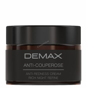 Demax Anti-Redness сream Rich Night Refine (Ночной крем-корректор для сухой, чувствительной и куперозной кожи), 50 мл