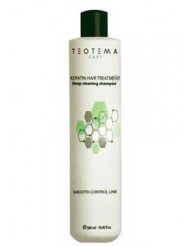 Teotema Cleaning shampoo with keratin (Очищающий шампунь с кератином), 500 мл