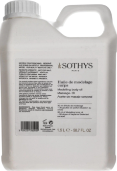 Sothys Modelling body oil (Масло моделирующее массажное), 1500 мл