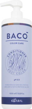 Kaaral Baco Color Care Conditioner Post Color (Кондиционер-стабилизатор цвета волос PH 3.5), 1000 мл