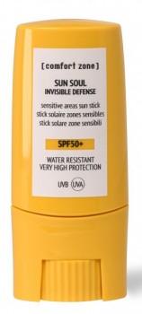 Comfort Zone Sun Soul Invisible Defense Stick SPF50+ ( Солнцезащитный стик для лица SPF50+), 9 г