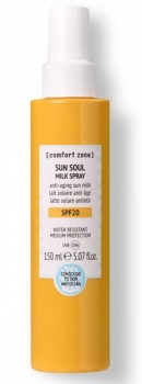 Comfort Zone Sun Soul Milk Spray SPF20 (Солнцезащитное молочко-спрей SPF20), 150 мл