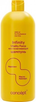 Concept Infinity Vitality Force Shampoo (Шампунь восстанавливающий), 1000 мл