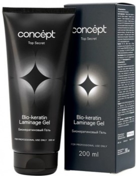 Concept Top Secret Bio-keratin laminage gel (Биокератиновый гель), 200 мл