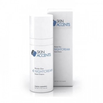 Inspira Wonder Glow Night Cream Sweet Dreams (Восстанавливающий ночной крем с двойным эффектом)
