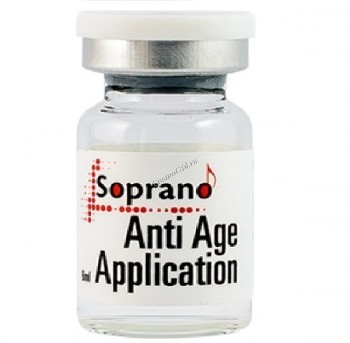 Soprano Anti Age application (Мезококтейль для коррекции признаков старения и фото-повреждений), 1 шт x 6 мл