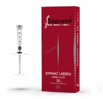 Soprano Filler Labbra (Филлер для объема губ), 20 мг/мл, 1 мл