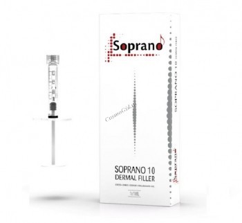 Soprano 10 Filler (Филлер для лица, шеи и зоны декольте), 10 мг/мл, 1 мл