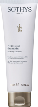 Sothys Morning cleanser (Утреннее очищающее средство с экстрактом ромашки и сладкого миндаля), 125 мл