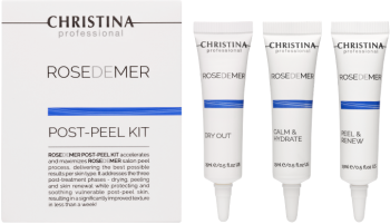 Christina Rose De Mer Post Peel Kit (Набор для постпилингового ухода), 3 препарата