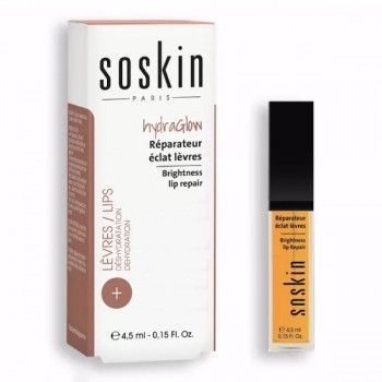 Soskin HydraGlow Brightness Lip Repair nourishing (Восстанавливающее масло-блеск для губ), 4.5 мл