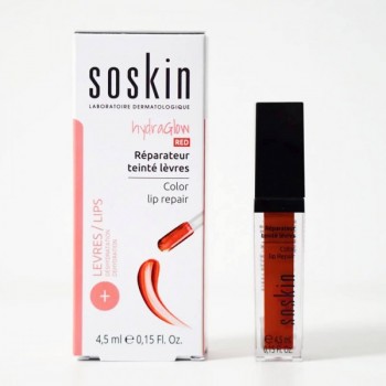 Soskin HydraGlow Color lip repair (Восстанавливающее масло-блеск для губ), 4.5 мл