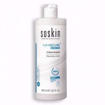 Soskin Hydrasecure Cleansing Cream (Смягчающее очищающее молочко), 400 мл