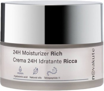 Novakute Essential 24H Moisturizer Rich Cream (Насыщенный увлажняющий крем 24 часа), 50 мл