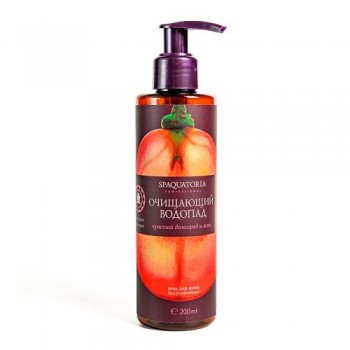 Spaquatoria Shower Gel (Гель для душа "Очищающий водопад Красный виноград и Асаи"), 200 мл