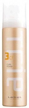 Lebel Trie curl foam 3 (Увлажняющая пена для вьющихся волос и волос с химической завивкой), 200 гр.