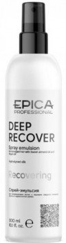 Epica Professional Deep Recover Spray Emulsion (Спрей-эмульсия для поврежденных волос), 300 мл