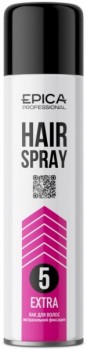 Epica Professional Extra Strong Hair Spray (Лак для волос сверхсильной фиксации), 400 мл