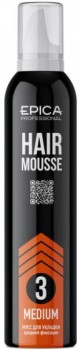 Epica Professional Medium Hair Mousse (Мусс для укладки средней фиксации), 250 мл