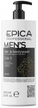 Men's 3 in 1 Shampoo (Универсальный мужской шампунь для волос и тела)