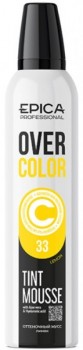 Epica Professional OverColor Tint Mousse 33 (Оттеночный мусс для волос «Лимон»), 250 мл