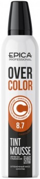 Epica Professional OverColor Tint Mousse 8.7 (Оттеночный мусс для волос «Шоколад»), 250 мл