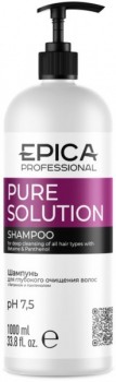 Epica Professional Pure Solution Shampoo (Шампунь для глубокого очищения волос), 1000 мл