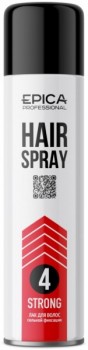 Epica Professional Strong Hair Spray (Лак для волос сильной фиксации), 400 мл