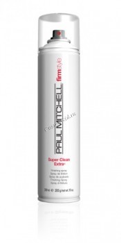 Paul Mitchell Super Clean Extra (Аэрозольный лак сильной фиксации), 315 мл