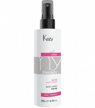 Kezy MyTherapy Post Color Spray (Двухфазный спрей для ухода за волосами после окрашивания с экстрактом граната), 200 мл