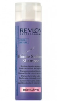 Revlon Professional interactive blonde sublime shampoo (Шампунь усиливающий цвет светлых воло), 250 млс