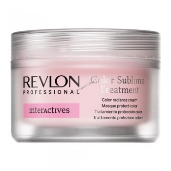 Revlon Professional interactive color sublime treatment (Крем для придания блеска окрашенным волосам), 75 мл