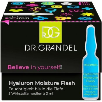 Dr.Grandel AS Hyal. Moist. Flash Celeb. Women (Набор ампул с гиалуроном "Праздник для женщин"), 5 ампул х 3 мл