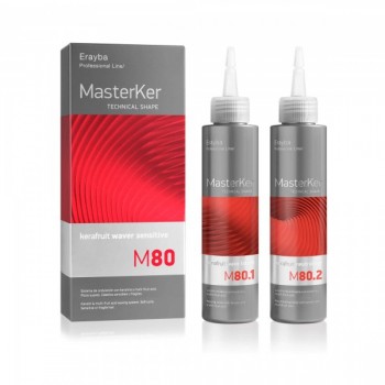 Erayba MasterKer M80 kerafruit waver sensitive (Система химической завивки для создания натуральных локонов), 2шт*150мл