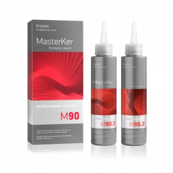 Erayba MasterKer M90 kerafruit waver resistant (Система химической завивки для создания четких локонов), 2шт*150мл