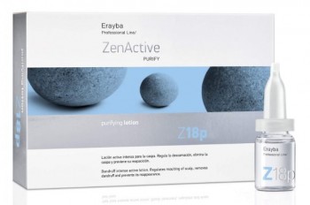 Erayba Zen Active Z18p purifying lotion (Лосьон против перхоти), 8 мл*12 шт