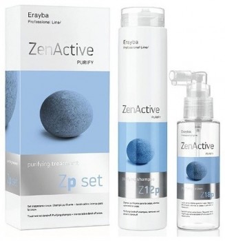 Erayba Zen Active Zp set purifying treatment (Набор продуктов (Шампунь профилактический против перхоти, Лосьон против перхоти)), 250+100 мл