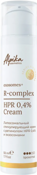 Альпика Cream R-Complex (Липосомальный стимулирующий крем с ретинолом HPR 0,4% и экзосомами, 50 мл