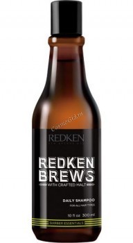 Redken Brews Daily shampoo (Шампунь для ежедневного ухода за волосами и кожей головы), 300 мл